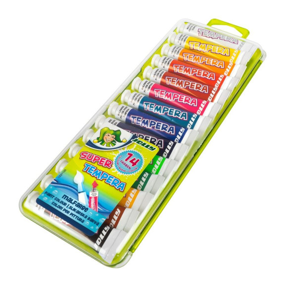 Tempera festék JOLLY Super Tempera - 14 színű