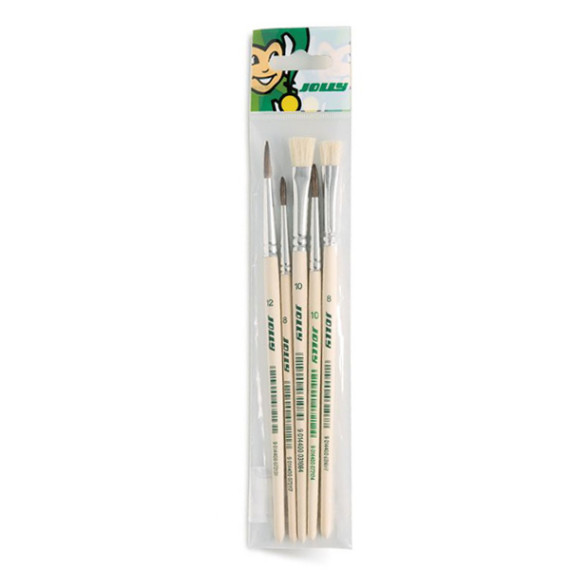 Set pensule - 5 bucăți - JOLLY Set of brushes