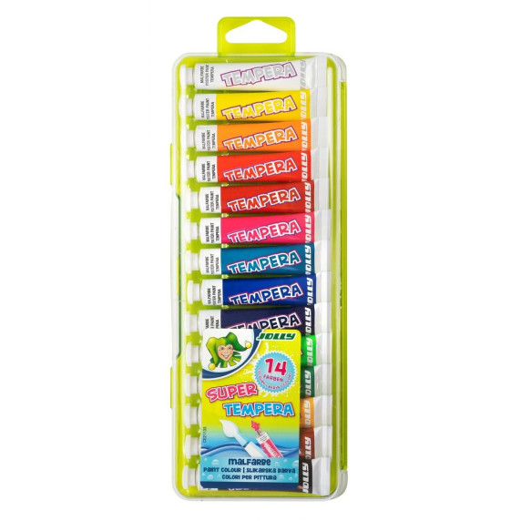 Tempera festék JOLLY Super Tempera - 14 színű