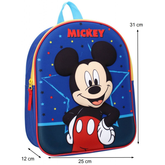 Ovis hátizsák Mickey egér 3D hatás