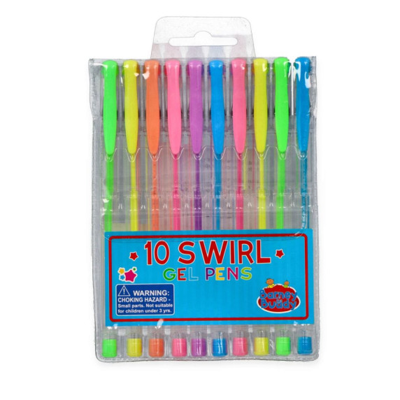 Gélové perá BUDDY & BARNEY Gel Pens 10 kusov