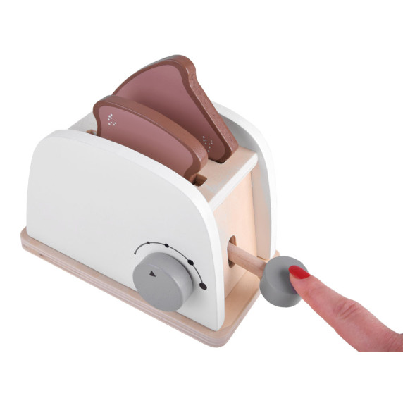 Detský drevený hriankovač s doplnkami Inlea4Fun TOASTER