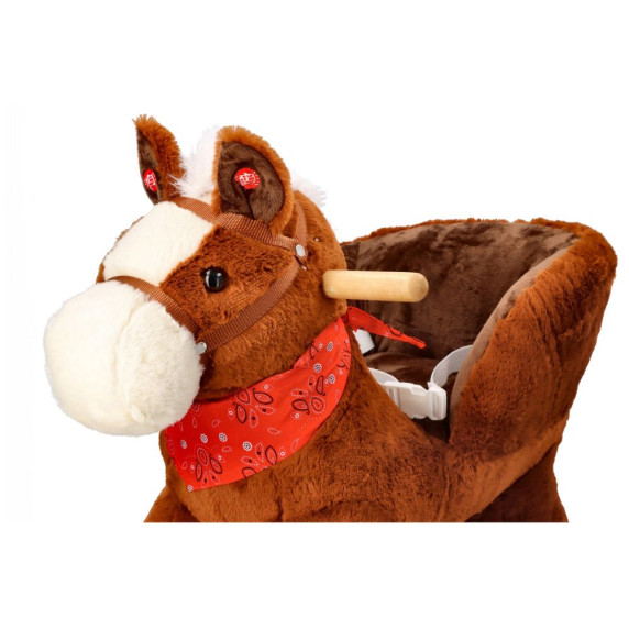 Hojdacia hračka Koník ADAM TOYS - hnedý