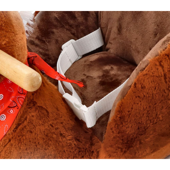 Hojdacia hračka Koník ADAM TOYS - hnedý