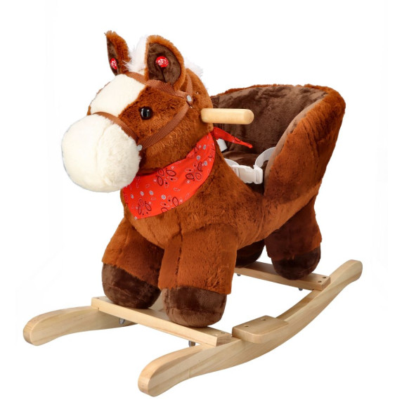Hojdacia hračka Koník ADAM TOYS - hnedý