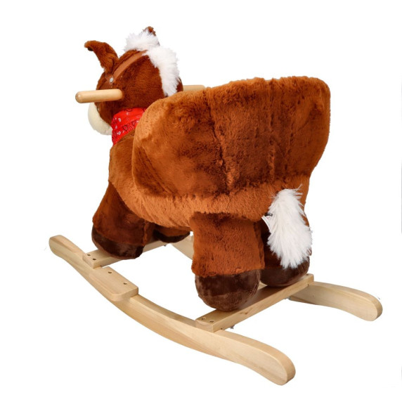 Hojdacia hračka Koník ADAM TOYS - hnedý