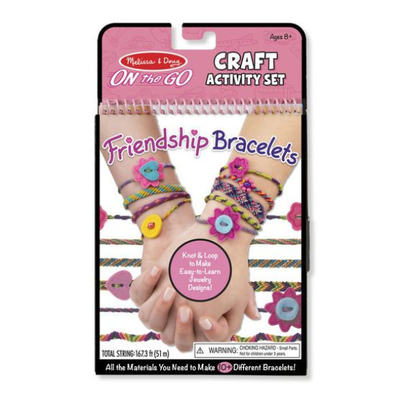 Urob si sama! Náramky priateľstva Melissa & Doug