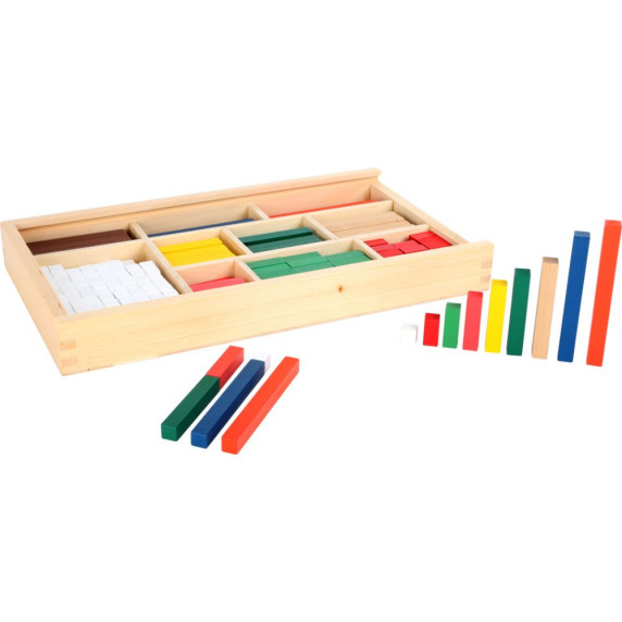 Bețe pentru numărat din lemn - SMALL FOOT Learning box