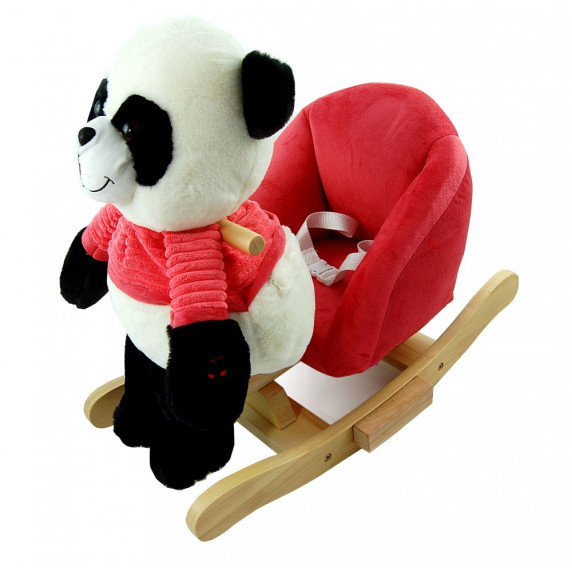 Hintafotel Nefere - panda - piros
