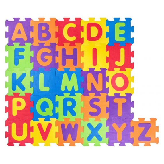 Habszivacs szőnyeg puzzle Ábécé 52 darabos 