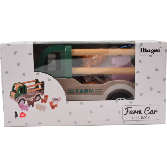 Fa haszonállat szállító autó MAGNI Farm Car