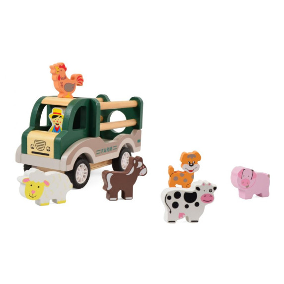 Fa haszonállat szállító autó MAGNI Farm Car