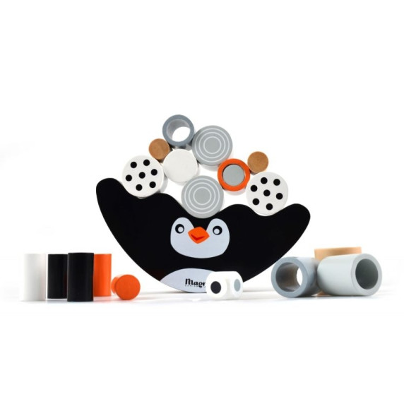 Egyensúlyozós fajáték pingvines MAGNI Balancing Game Penguin