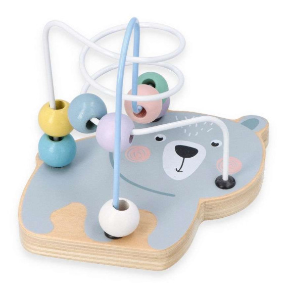 Golyóvezető labirintus fajáték ADAM TOYS - Medve