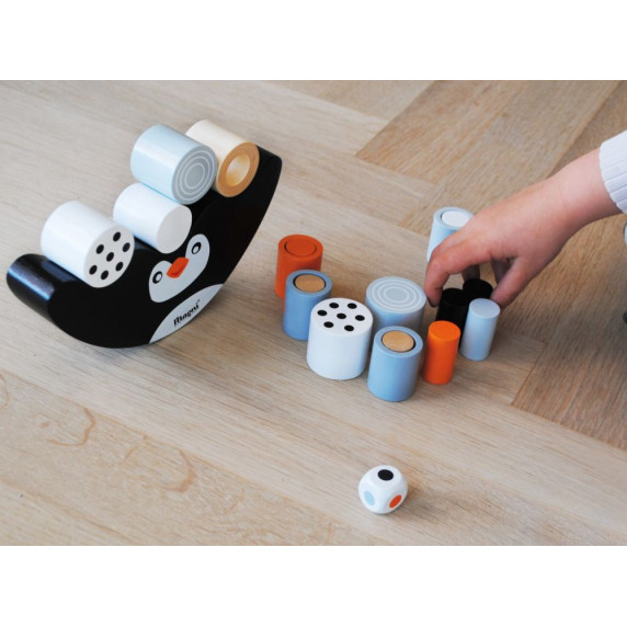 Egyensúlyozós fajáték pingvines MAGNI Balancing Game Penguin