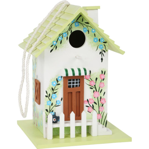 Drevené kŕmidlo pre vtáky SMALL FOOT Pastel Birdhouse