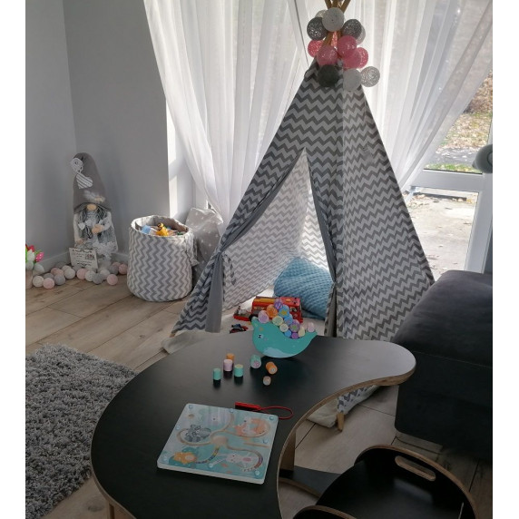 Jucărie de echilibru din lemn - narval - ADAM TOYS Balance game narwhal