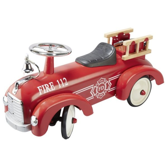 Lábbal hajtós autó GOKI Ride-on - Tűzoltóautó