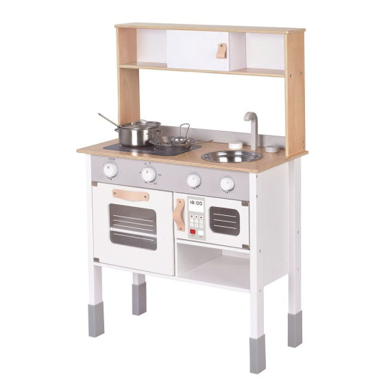 Bucătărie din lemn pentru copii -  LELIN Grand Cooker