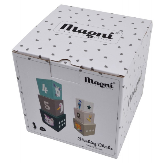 Toronyépítő kocka MAGNI