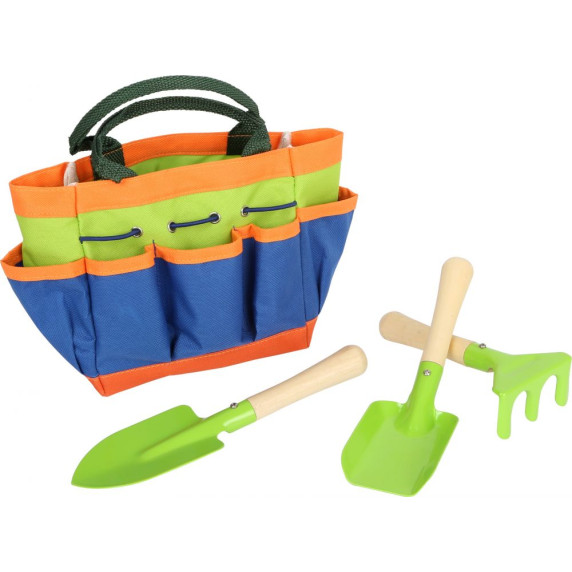 Játék kerti szerszámok táskában LEGLER Garden Tools