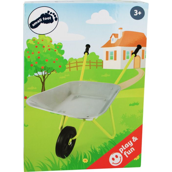 Játék talicska SMALL FOOT - szürke