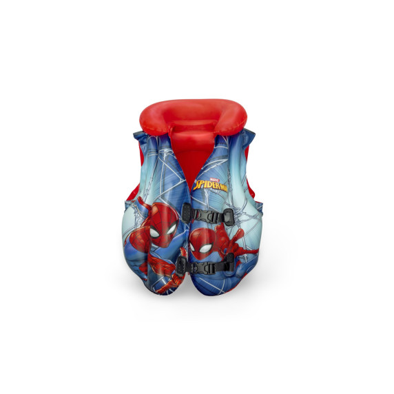 Nafukovacia záchranná vesta pre deti Spiderman BESTWAY 98014 51x46 cm