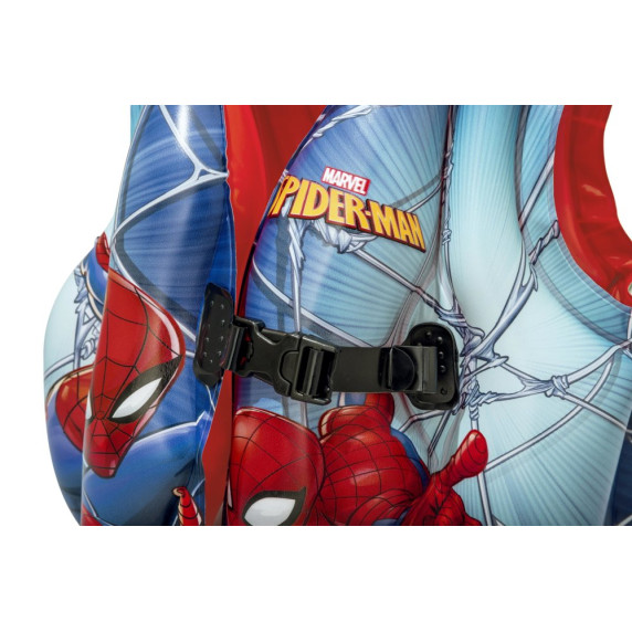 Nafukovacia záchranná vesta pre deti Spiderman BESTWAY 98014 51x46 cm