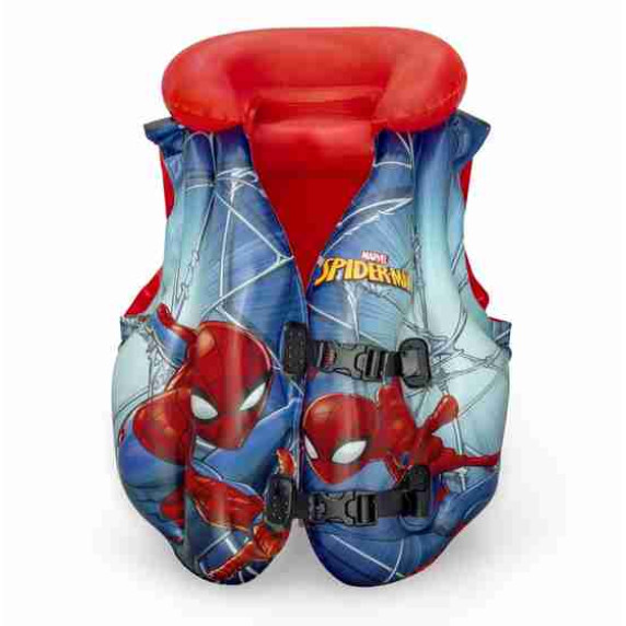 Nafukovacia záchranná vesta pre deti Spiderman BESTWAY 98014 51x46 cm