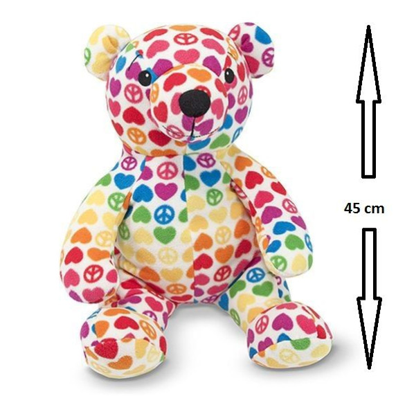 Ursuleț de pluș 45 cm - Melissa&Doug HOPE BEAR