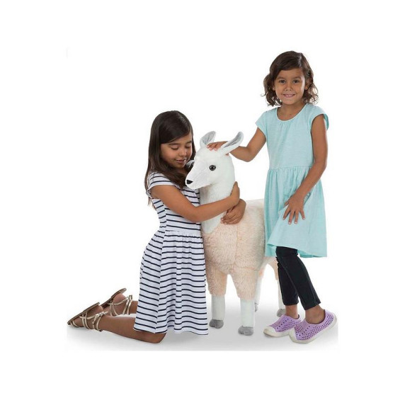 Plüss láma álló 85 cm Melissa & Doug PLUSH LLAMA