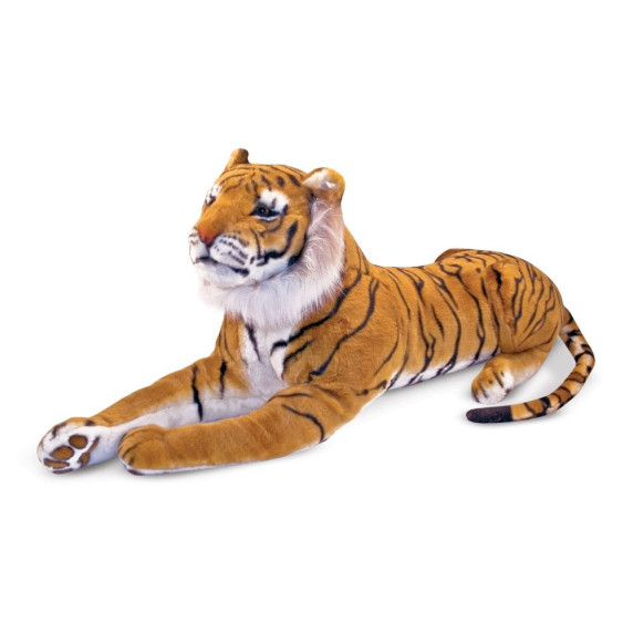 Plüss tigris fekvő Melissa&Doug TIGER GIANT STUFFED ANIMAL