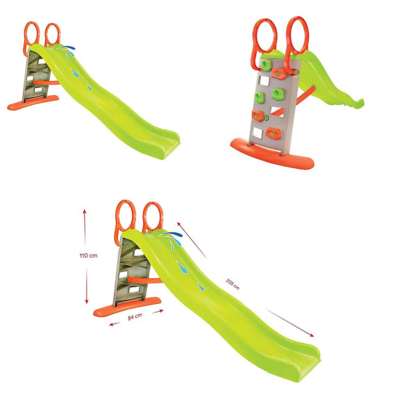 Vizes csúszda kapaszkodóval 205 cm Inlea4Fun