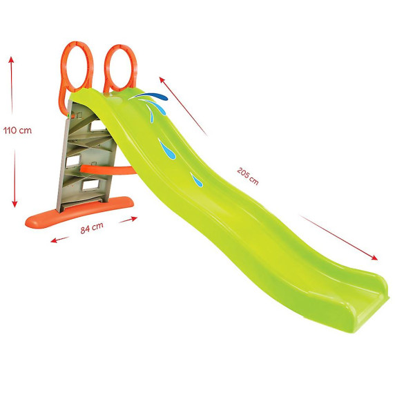 Vizes csúszda kapaszkodóval 205 cm Inlea4Fun