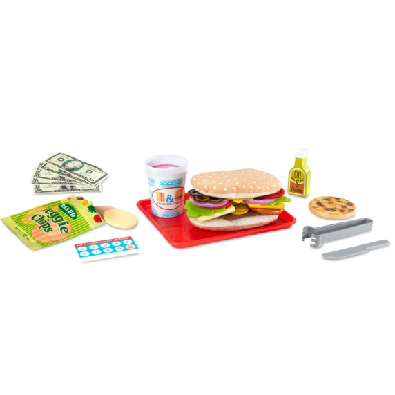 Set pregătire sandwich din lemn pentru copii - MELISSA & DOUG