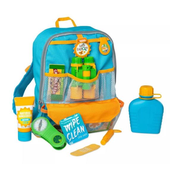 Hátizsák játék túrafelszereléssel MELISSA&DOUG Hiking Play Set