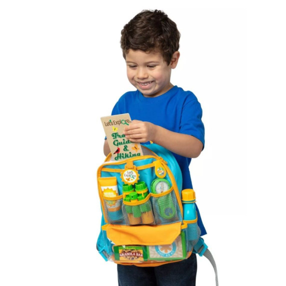 Hátizsák játék túrafelszereléssel MELISSA&DOUG Hiking Play Set