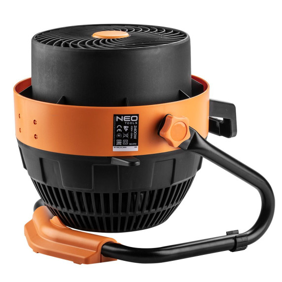 NEO TOOLS hősugárzó és ventilátor digitális vezérlővel 90-071 2,4 KW