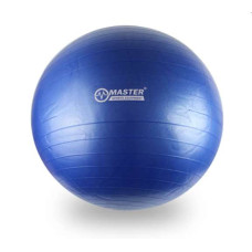 Minge gimnastică - 85 cm - MASTER Super Ball - albastru - 