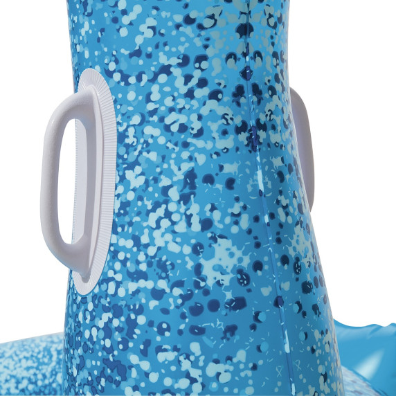 Felfújható gumimatrac BESTWAY Pretty Peacock - kék páva