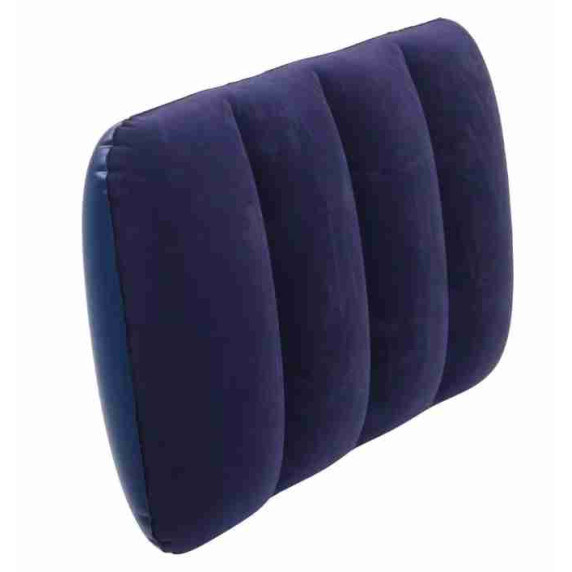 Perină gonflabilă pentru plajă/camping - 53x37 cm - albastru