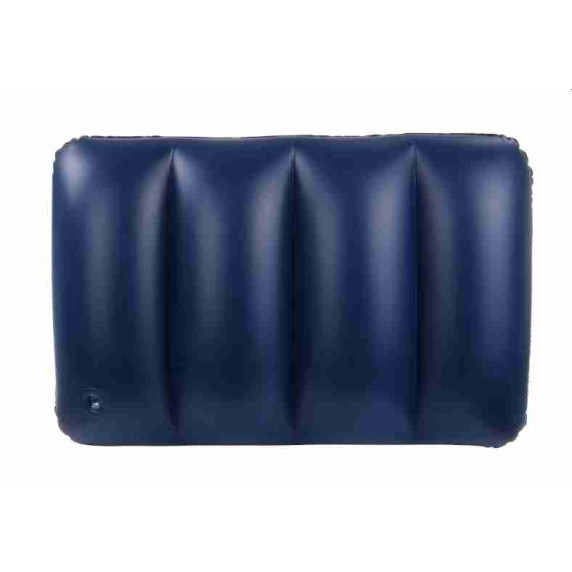 Perină gonflabilă pentru plajă/camping - 53x37 cm - albastru