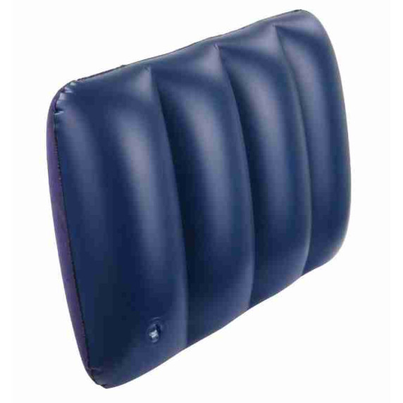 Perină gonflabilă pentru plajă/camping - 53x37 cm - albastru