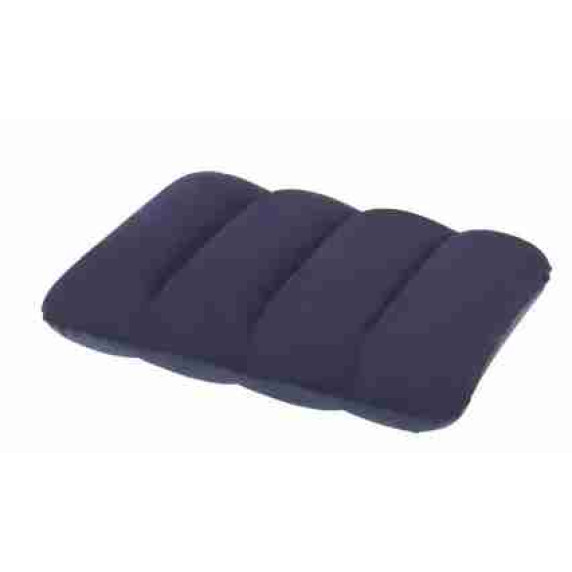 Perină gonflabilă pentru plajă/camping - 53x37 cm - albastru