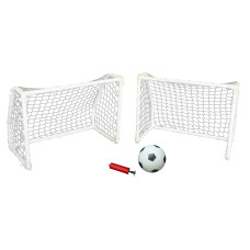 Bránkový set MASTER dve bránky 61 x 45 x 30 cm s loptou - 