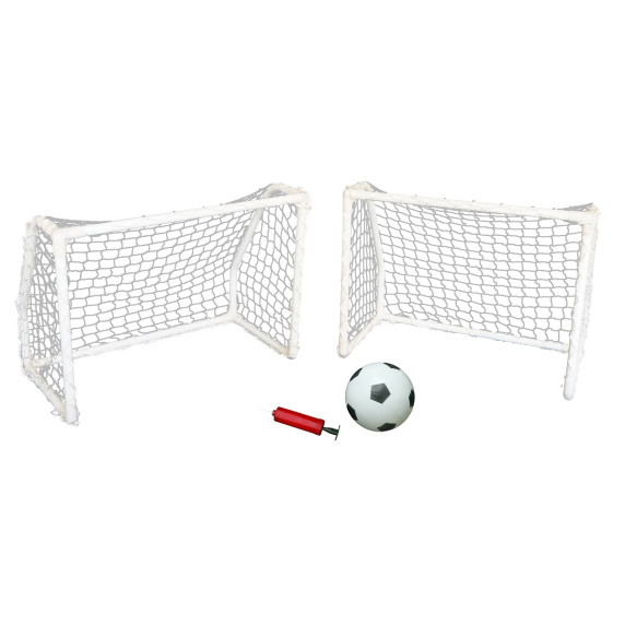 Bránkový set MASTER dve bránky 61 x 45 x 30 cm s loptou