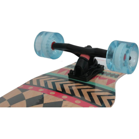 Gördeszka Longboard MASTER 42" dancing style - native
