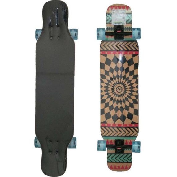 Gördeszka Longboard MASTER 42" dancing style - native