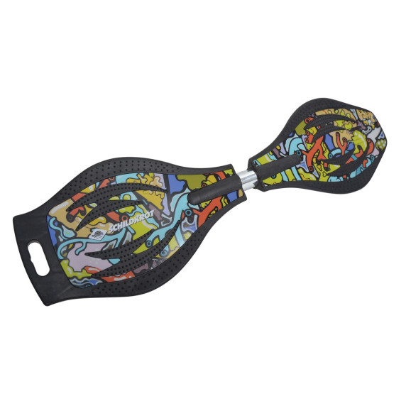 Gördeszka Waveboard SCHILDKROT Good Vibes - Graffiti
