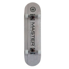 Skateboard MASTER Experience Board - white wood - 